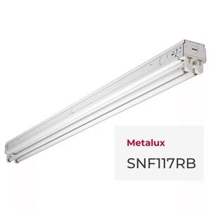 Metalux SNF217RB 2' Fluorescent Narrow Striplight New